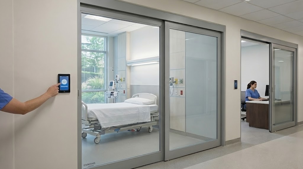Medical smart PDLC film application